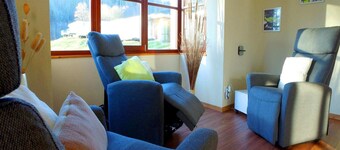 阿爾薩斯帶加熱泳池與桑拿的公寓  