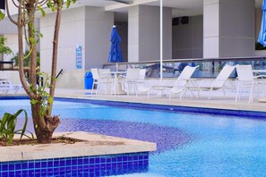 Indoor pool, outdoor pool