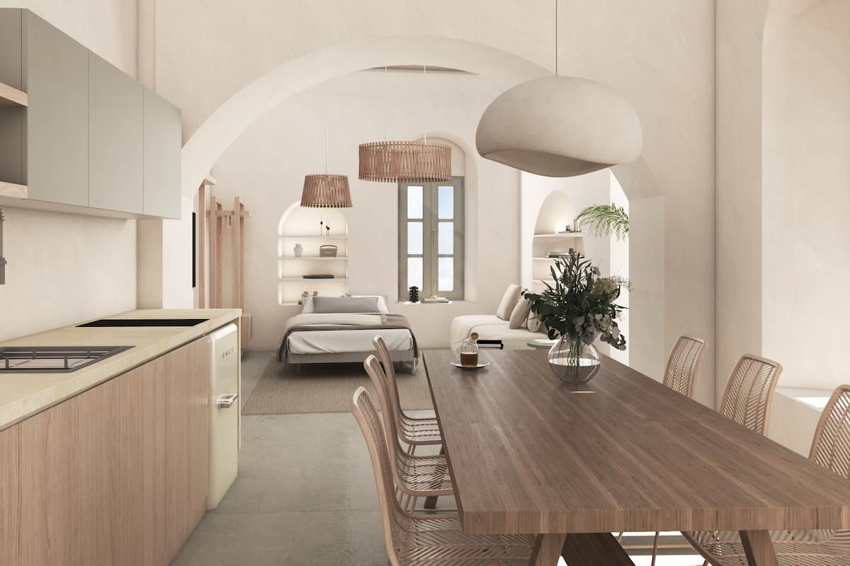 Superior Apartment, 2 Bedrooms, Kitchen, City View | 起居區 | 43-吋智慧型電視、有線頻道、Netflix、串流服務