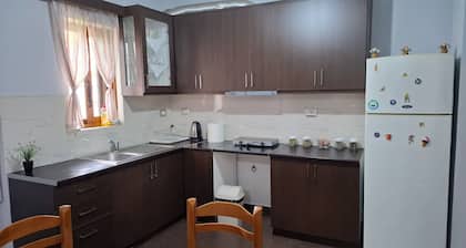 the house all yours with a stunning view of the old town just 5 minutes away