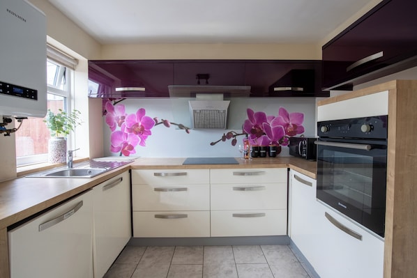 Microwave, oven, stovetop