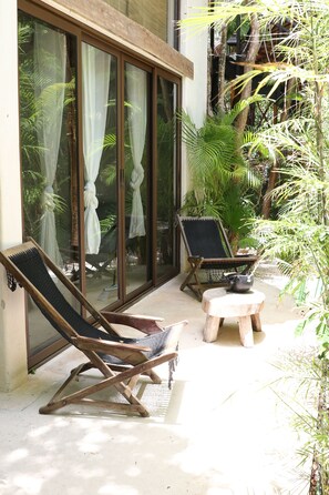 Luxury Bungalow, Pool View | Terrace/patio