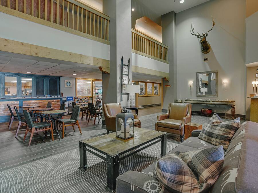 Zona de estar del vestíbulo