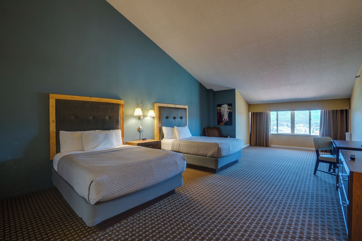 Standard Room, 2 Queen Beds | Free WiFi, bed sheets