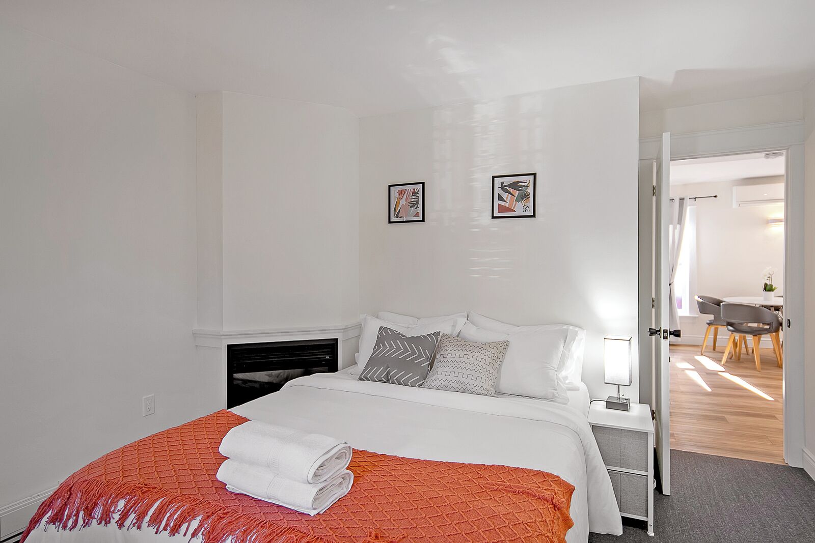 2 bedrooms, desk, iron/ironing board, free WiFi