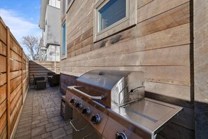 Terrace/patio - Reno Basecamp | 2 King Suites, Walk to Food & Fun (Reno)