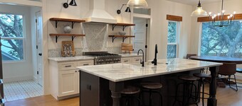 Charming 4-bedroom house set in scenic foothills of the Texas Hill Country.