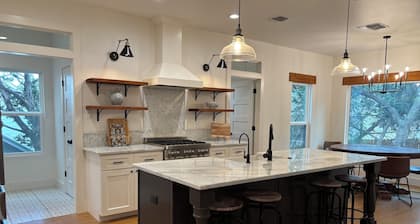 Charming 4-bedroom house set in scenic foothills of the Texas Hill Country.