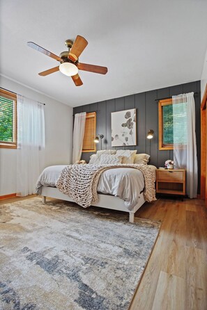 4 habitaciones, tabla de planchar con plancha y wifi gratis