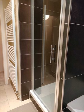 SĂšche-cheveux, serviettes fournies, savon, papier toilette