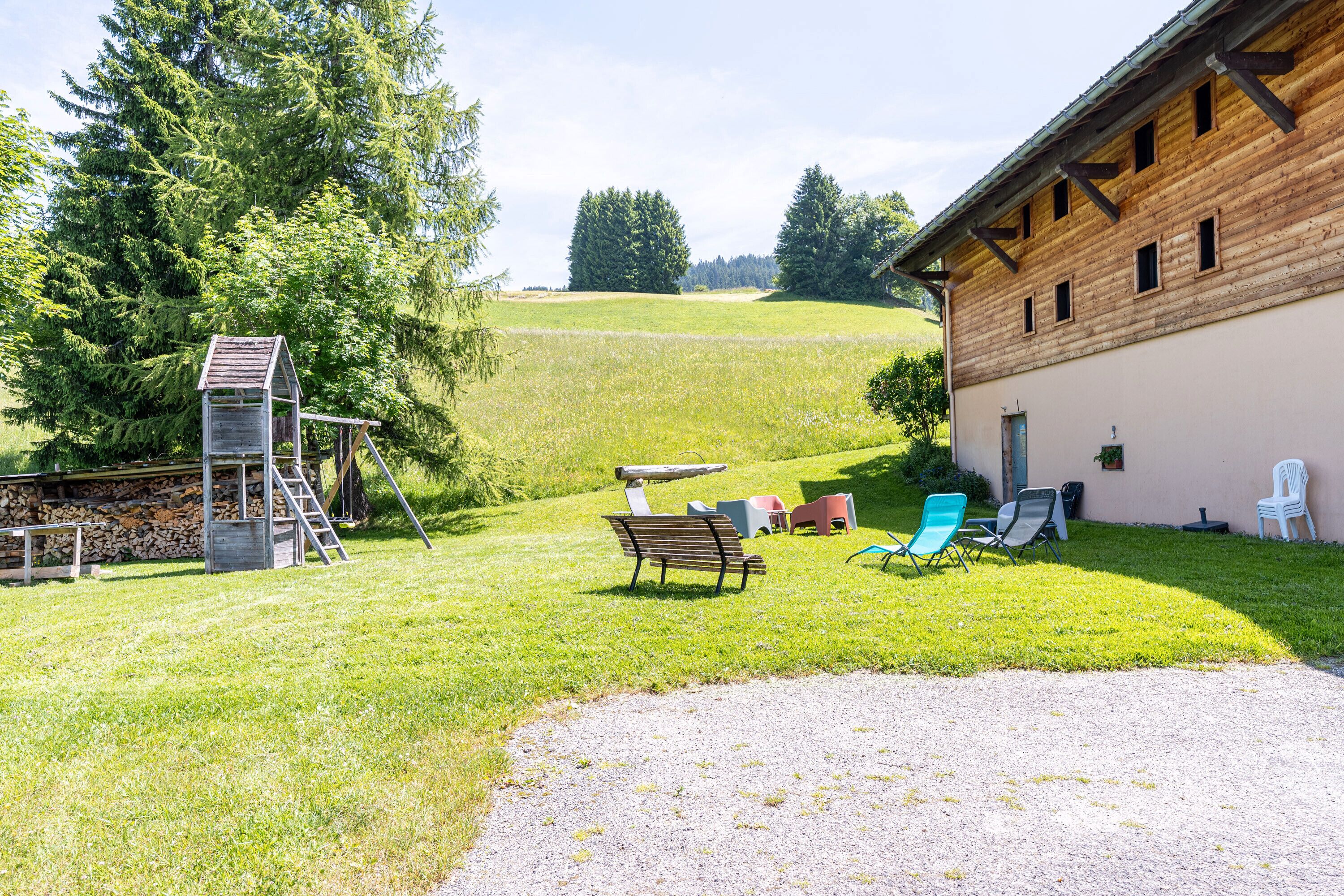 Overnattingsstedets uteområder