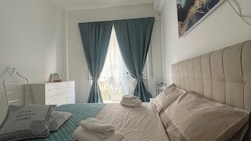 1 Schlafzimmer, Bügeleisen/Bügelbrett, kostenloses WLAN, Bettwäsche