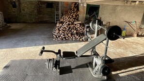 Fitness facility - Holiday Home 'As Neveiras' with Mountain Views, Private Garden & Wi-Fi (FIXO -FORCAREY-)