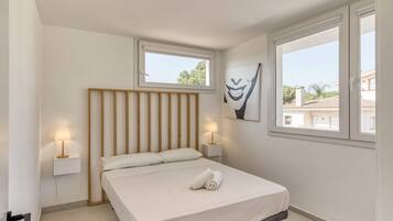 2 slaapkamers, beddengoed