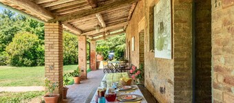 Room 'Podere Marroneto - Camera 1' with Mountain View, Shared Pool and Wi-Fi