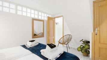 2 habitaciones, wifi gratis y ropa de cama