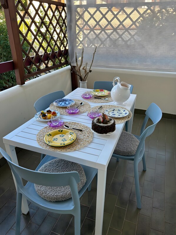 Udendørs spisemuligheder