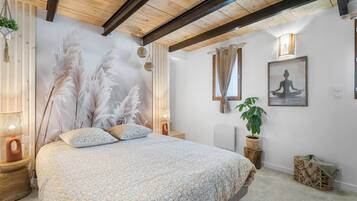 2 chambres, Wi-Fi gratuit, draps fournis