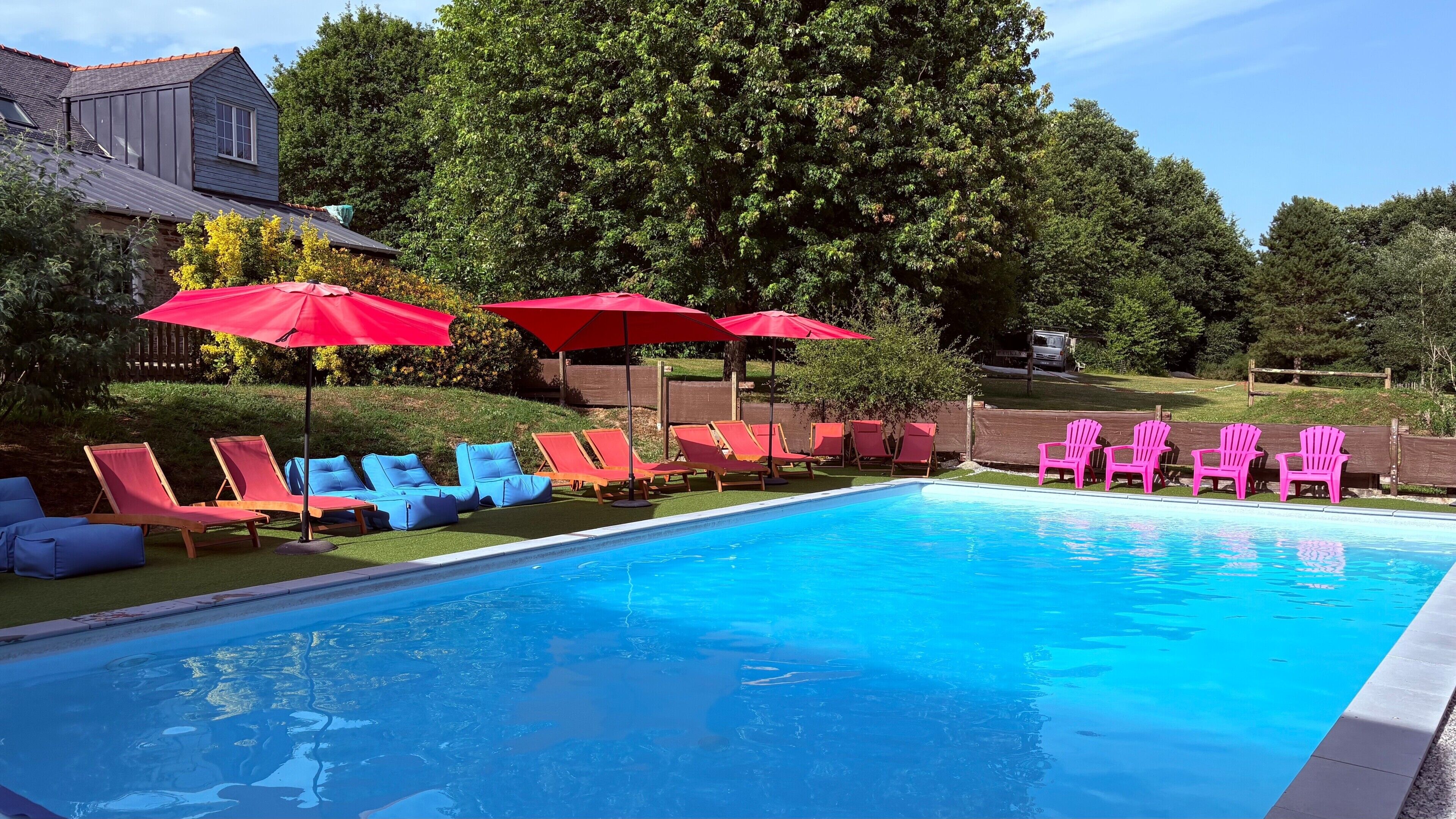 Piscine chauffée