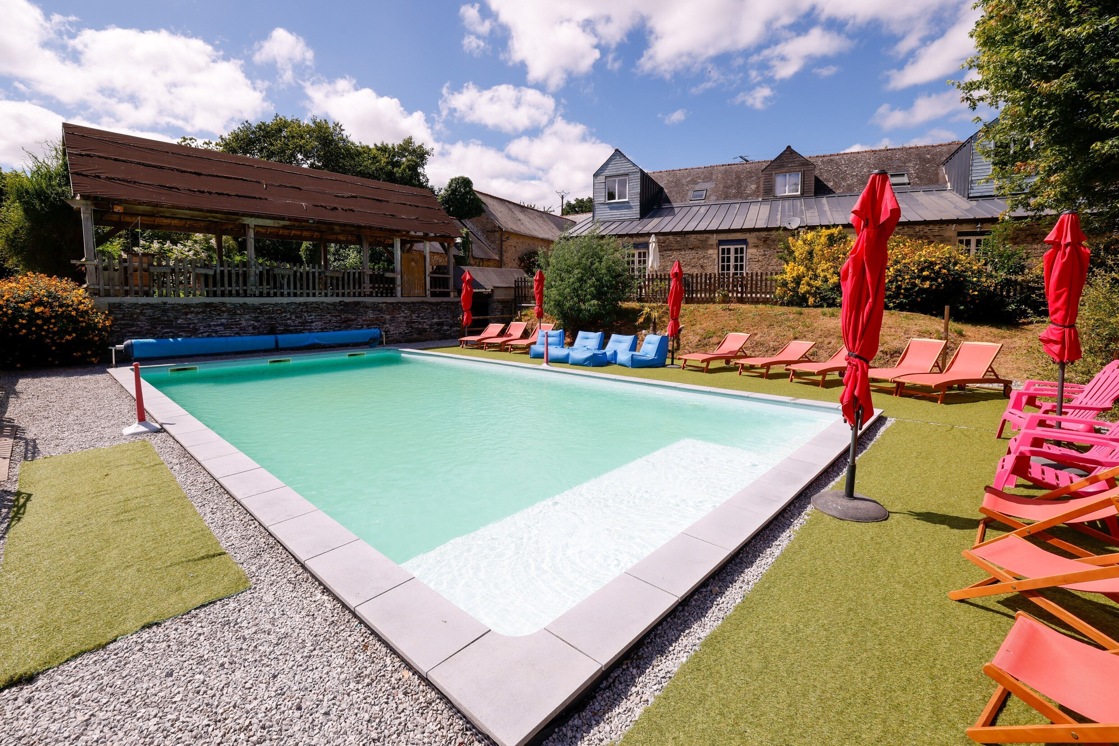 Beheizter Pool