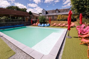 Una piscina climatizada