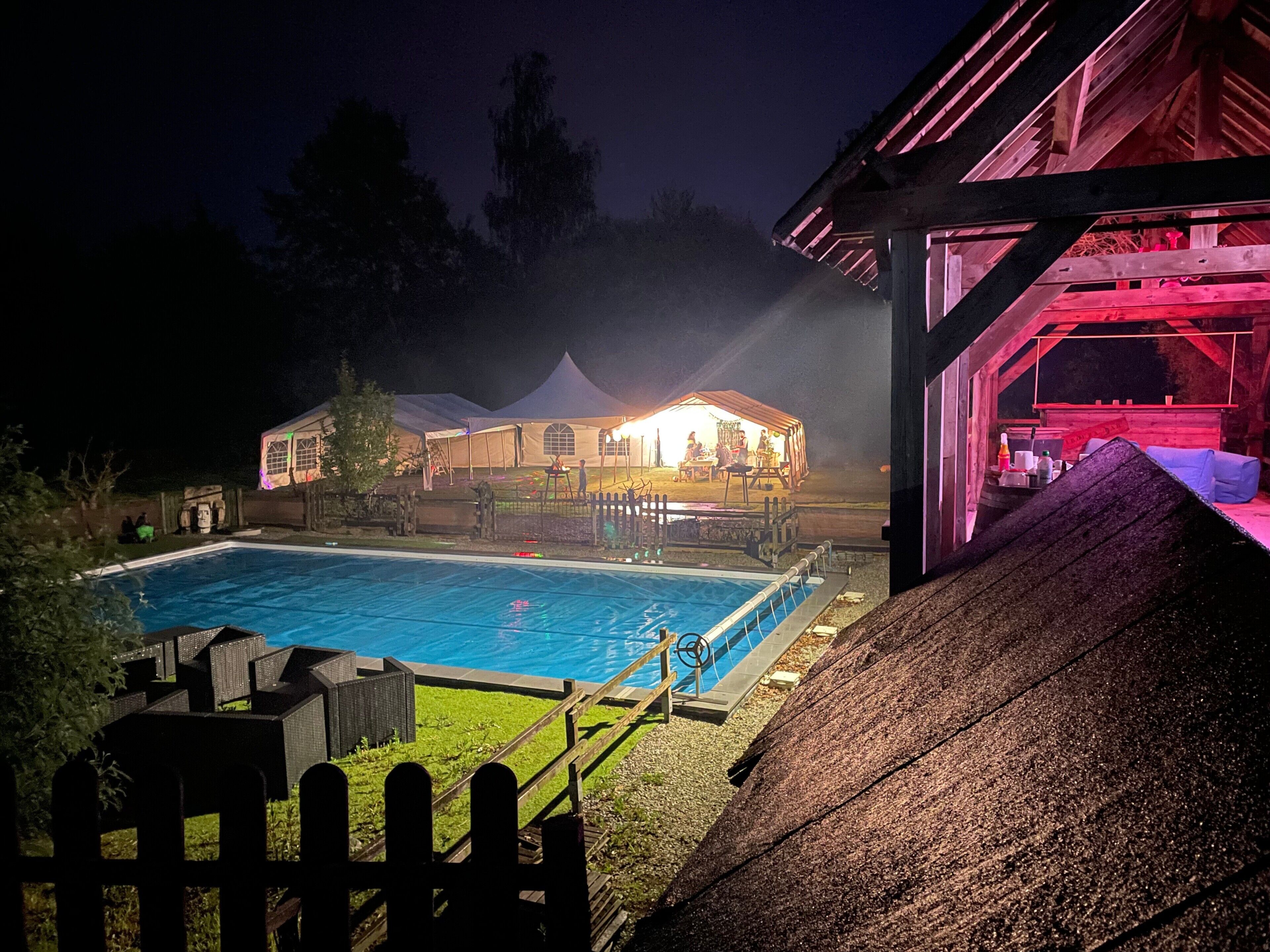 Piscine chauffée