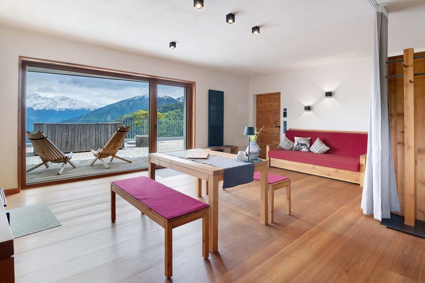 Studio 'Röfen Oströfen' Mit Bergblick, Gemeinschaftsterrasse Und Wi-fi - Burgeis