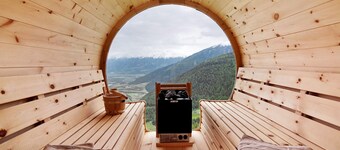 Studio 'Röfen Oströfen' avec vue sur les montagnes, terrasse partagée et Wi-Fi
