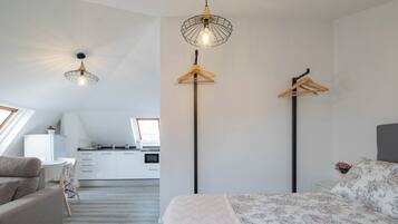 1 chambre, Wi-Fi gratuit, draps fournis