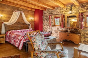 1 sovrum och sängkläder