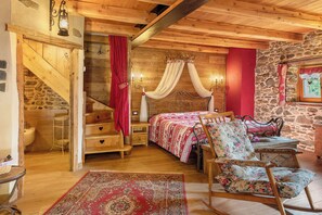 1 habitación y ropa de cama 