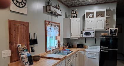 New tiny home in an incredible private setting among all nature has to offer.