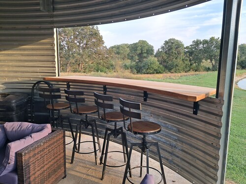 New tiny home in an incredible private setting among all nature has to offer.