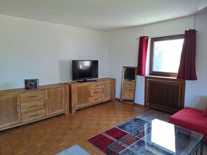 Living area - Vacation apartment Bienenstock, located in the countryside near the town of Kempen (Kempen)