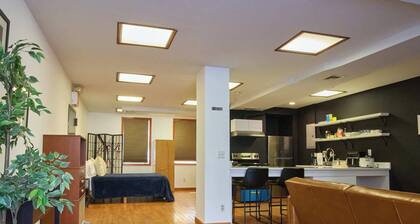 Spacious & Stylish: Cozy Large Studio Apartment with Modern Comforts