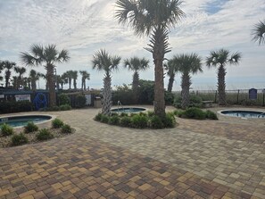Indoor pool, a heated pool