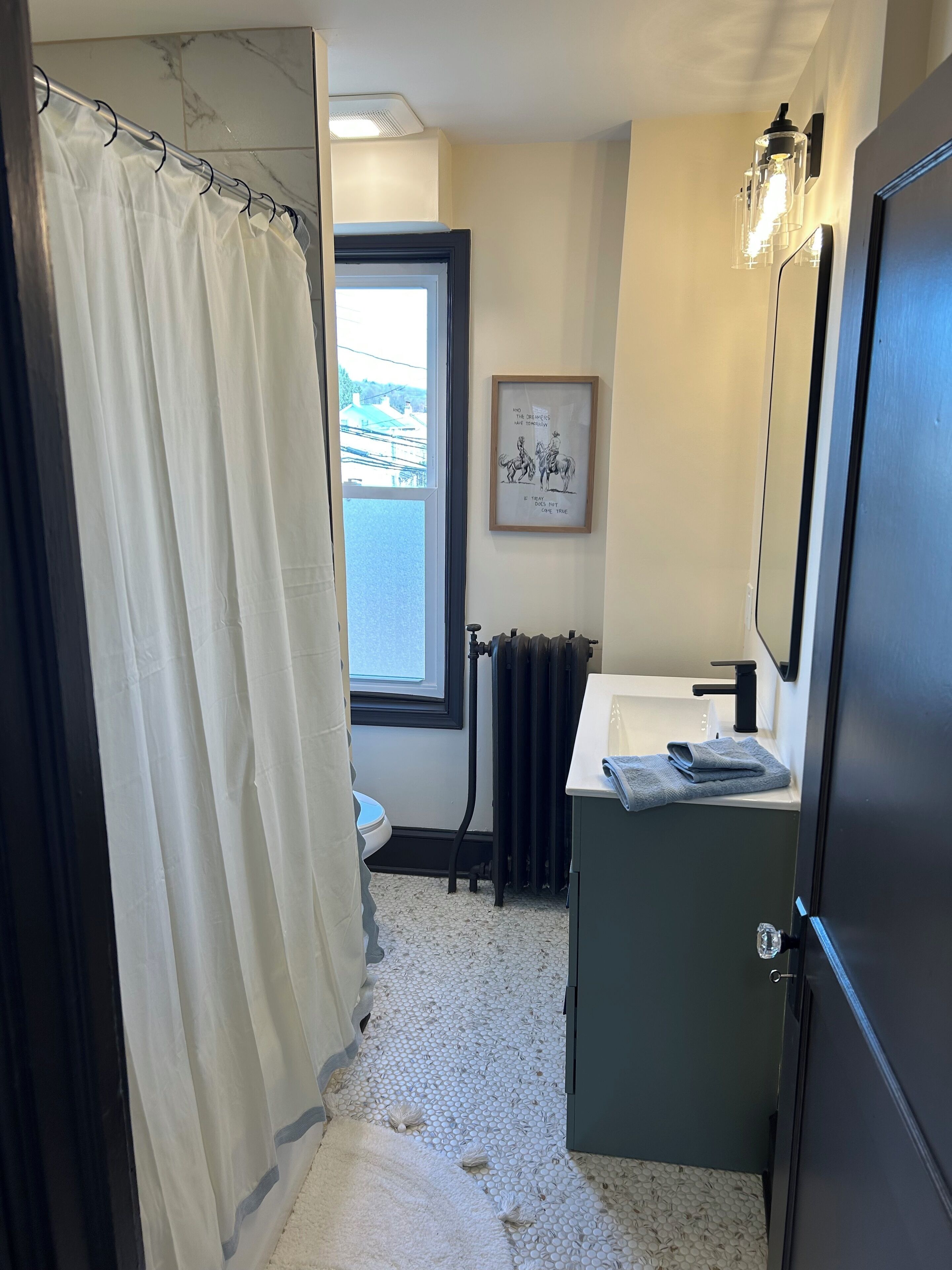 吹风机、毛巾、肥皂、洗发水