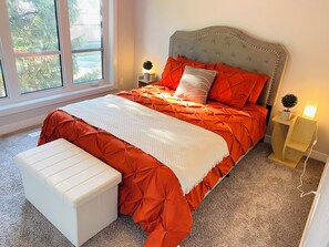 3 bedrooms, travel cot, free WiFi, bed sheets