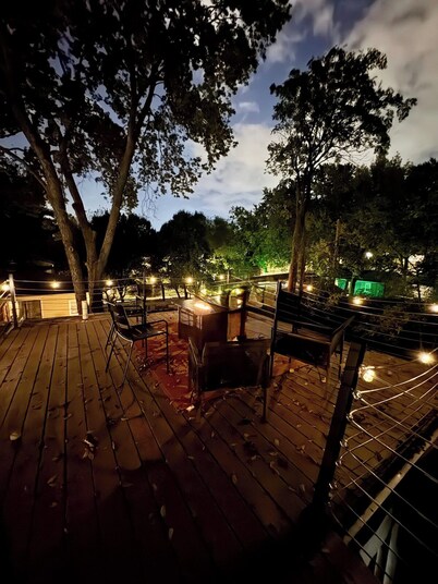 Shipping Container in KC - Rooftop Patio + Firepit