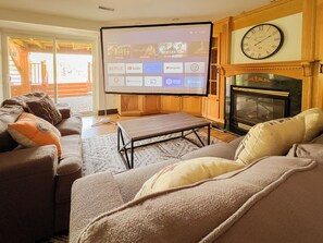 Fireplace, offices