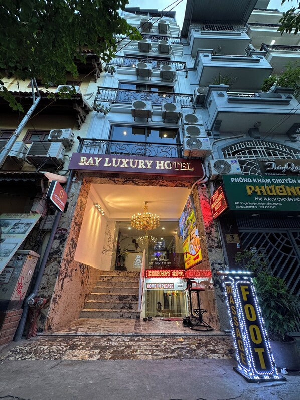 Façade de l’hébergement