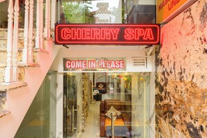 Façade de l’hébergement