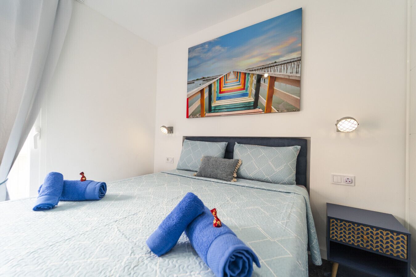 1 slaapkamer, een strijkplank/strijkijzer, gratis wifi