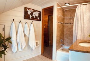 ヘアドライヤー、タオル、トイレットペーパー