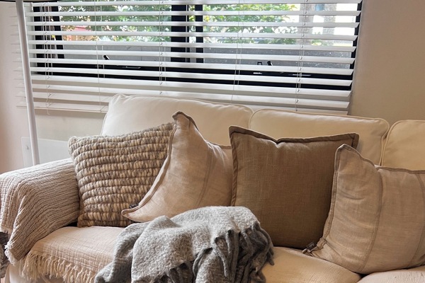 Comfortable lounge.  Perfect for relaxing and reading