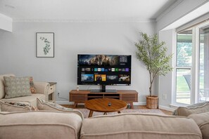 Smart TV, foosball, table tennis