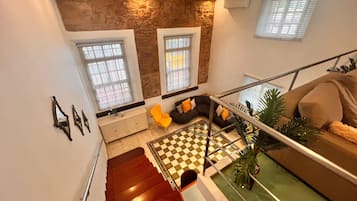 Apartamento, 1 habitación, vistas a la ciudad | Sala de estar