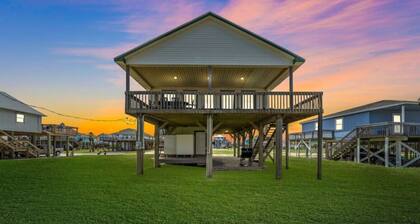 Beach House with Ocean Views, Deck & Firepit