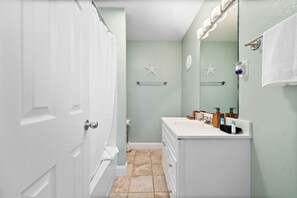 Hair dryer, towels - Beach House with Ocean Views, Deck & Firepit (Surfside)