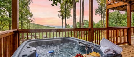 Bain à remous extérieur